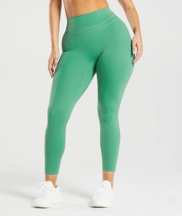 Damske Legíny Gymshark Whitney High Rise Zelene | JI0249637